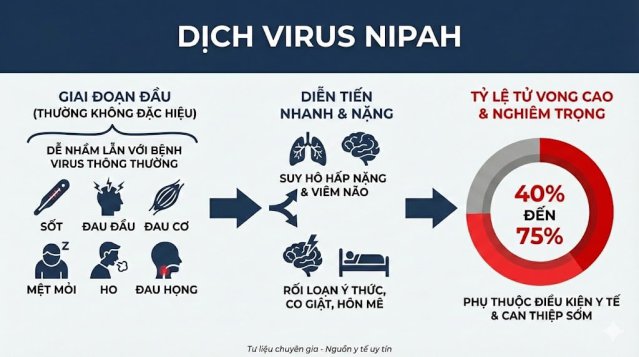 Virus Nipah ch.ết người tái xuất ở Ấn Độ, hàng trăm người phải cách ly ...